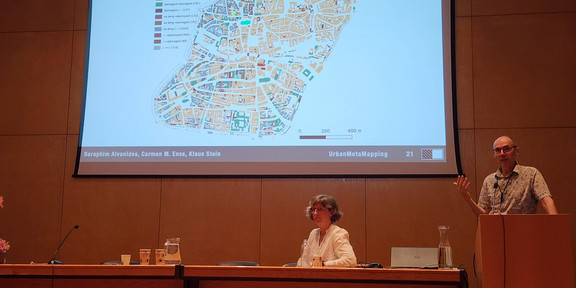 Seraphim Alvanides at the 2026 Spatial Humanities Conference