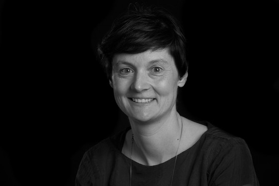 Picture shows Prof. Isabelle Anguelovski in greyscale