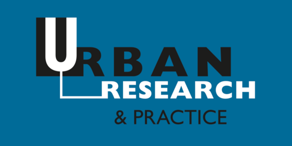 Cover of Urban Research & Practice