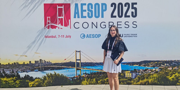 Liudmila Slivinskaya at the AESOP 2025 Congress
