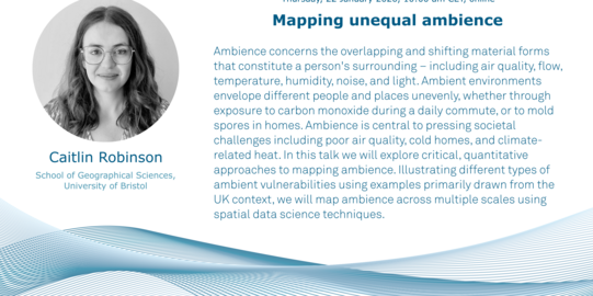 Invitation to a RAM Colloquium with Dr Caitlin Robinson