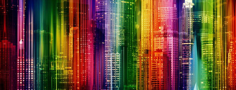Skyline in colour