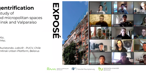 Title slide of the A-Project exposee presentation