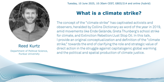Title and abstract of the RAM Colloquium with Reed Kurtz