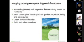 A slide that was presented during the Climathon 2020 event