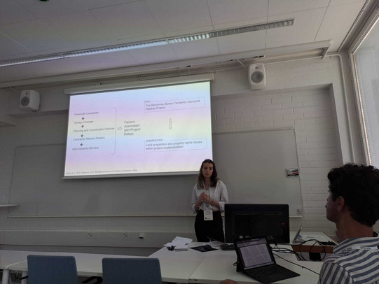 Bersu Aktaş Taban presenting at the WPSC 2026