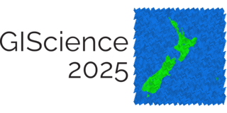 Logo of the 2025 GIScience Conference