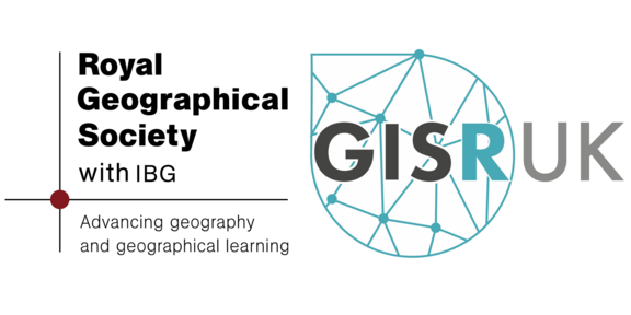 Logos of the Royal Geographical Society and GISRUK